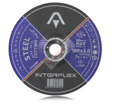 İnterflex 180x3 Metal Kesici Taş Pkt:25 Adet
