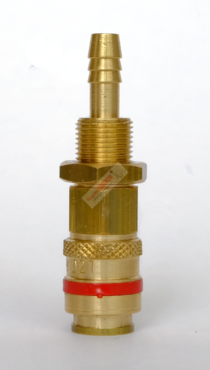 Hortum Gövde + Uç 8 mm Kırmızı