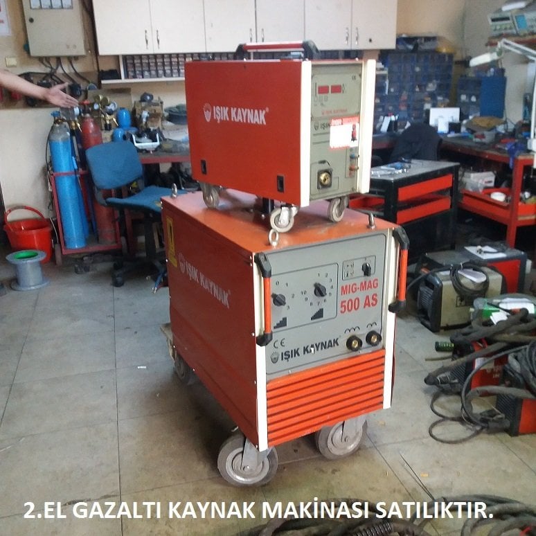 500 Amper Su Soğutmalı Gazaltı Kaynak Makinası