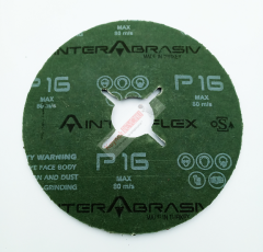 Aluminyum Oksit Fiber Disk Zımpara 115 mm 25 li paket