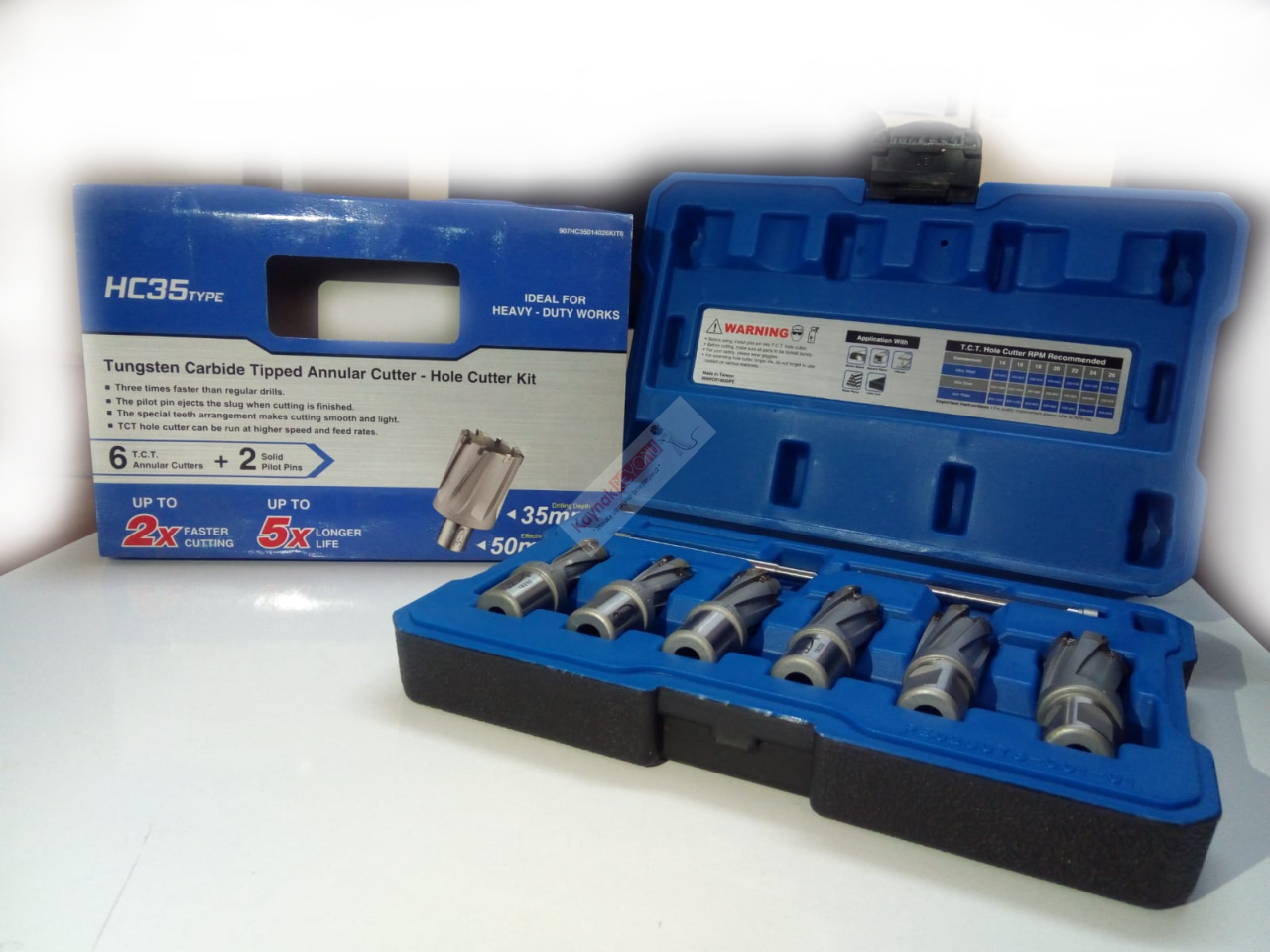 HC35 Elmaslı Matkap Uç Set 8 parça