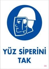 Yüz Siperini Tak