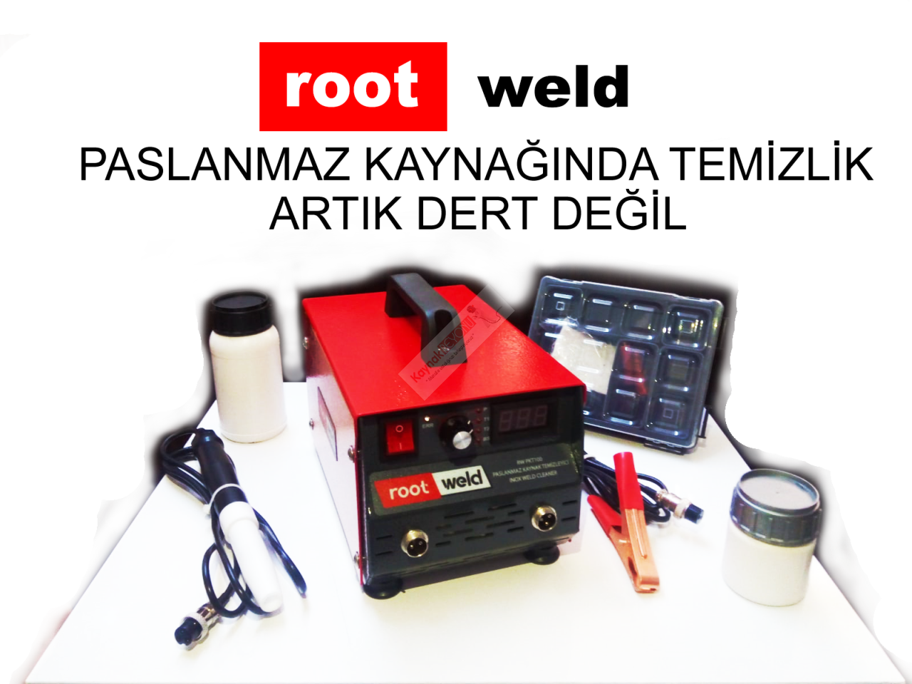 ROOTWELD Paslanmaz Yüzey Temizleme ve Baskı Makinası