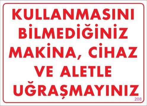 Kullanmasını Bilmediğiniz Makina...