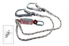 Şok Emici Polyester Sapanlı Kanca Karabinalı