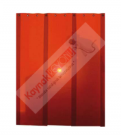 CEPRO Kaynak Perdesi Kırmızı 180X140 cm