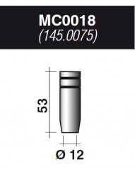 Mig 15 Gazaltı Nozul (Ø12 mm) - 10'lu PAKET