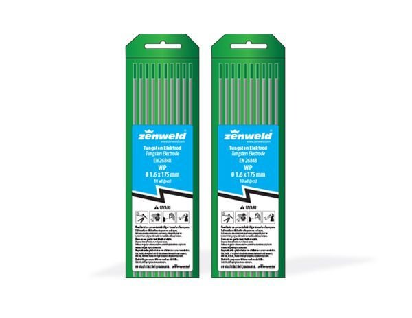 WP Yeşil Saf Tungsten Elektrot  10 'lu Paket