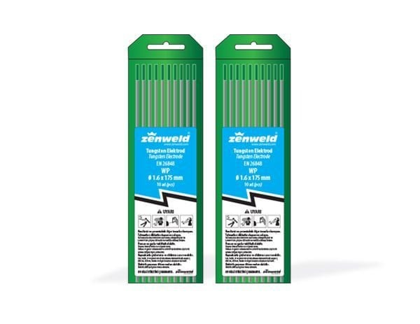 WP Yeşil Saf Tungsten Elektrot  10 'lu Paket