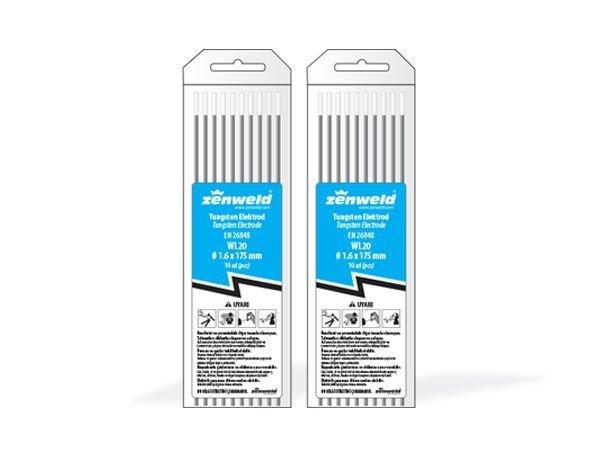 WZ8 Beyaz Zirkonyumlu Tungsten Elektrot  10 'lu Paket