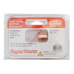220990 HYPERTHERM NOZZLE 100A DURAMAX MAN. 5 li paket
