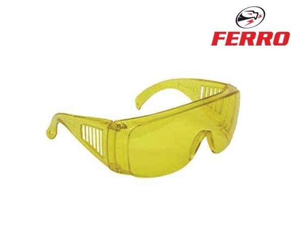 990 J Koruyucu Gözlük (Polikarbonat - Sarı)