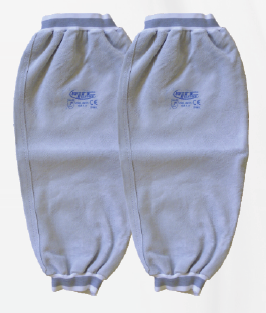 45 cm Deri Kaynakçı Kolluğu (Lastikli)  CE Belgeli