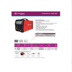 GEKAMAC POWERPLUS MIG 200 SET